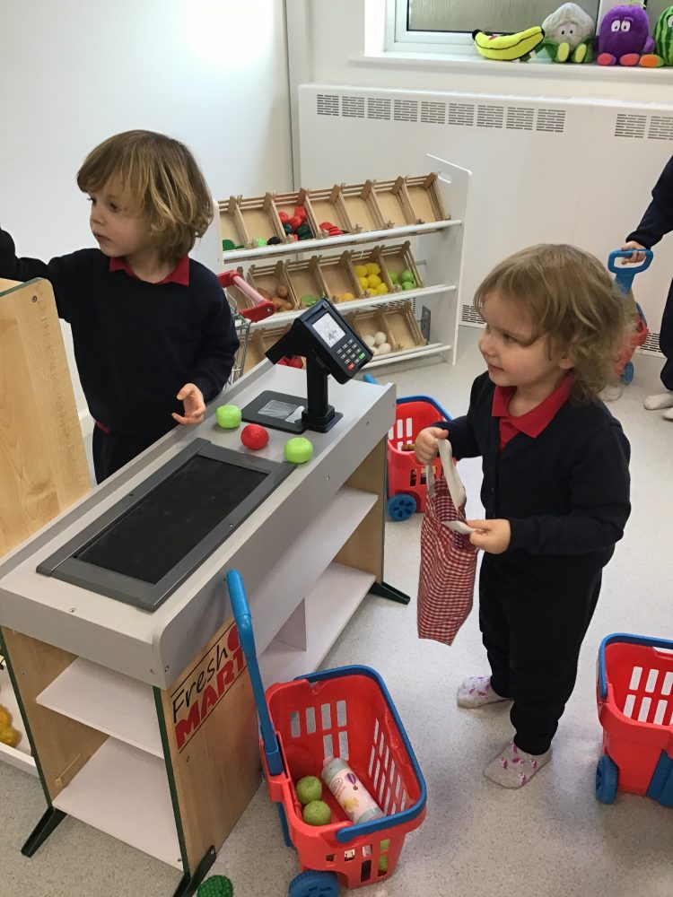 Dinky Street visit sparks imaginations for Nursery pupils from King's St Alban's.