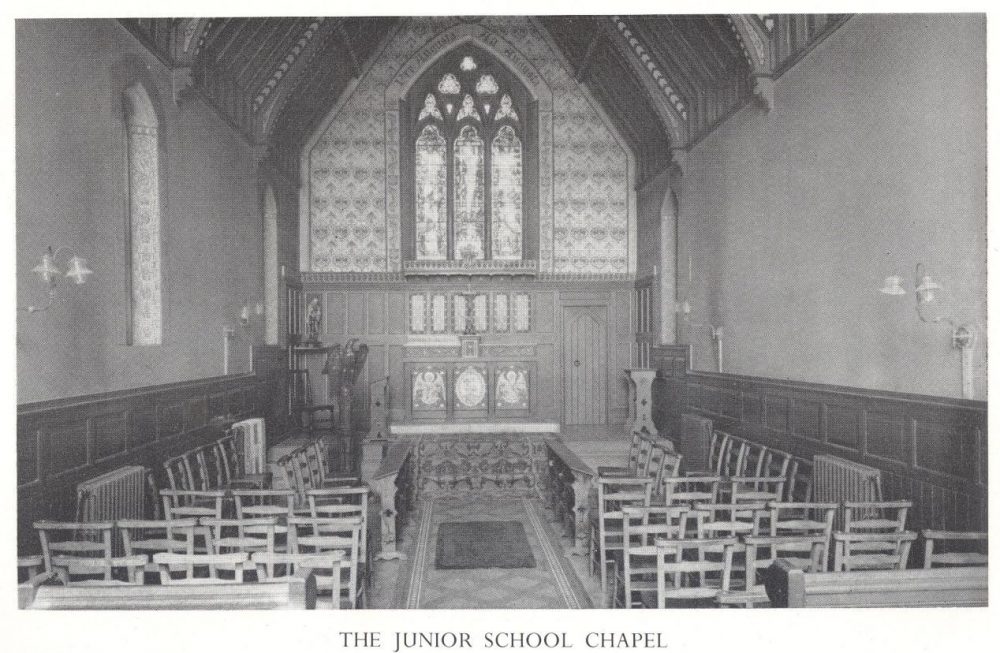  St. Alban’s Chapel, taken from The King’s School prospectus, c.1960. 