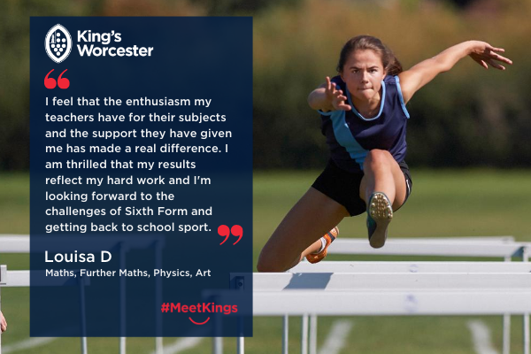 Louisa D_King's GCSE Results