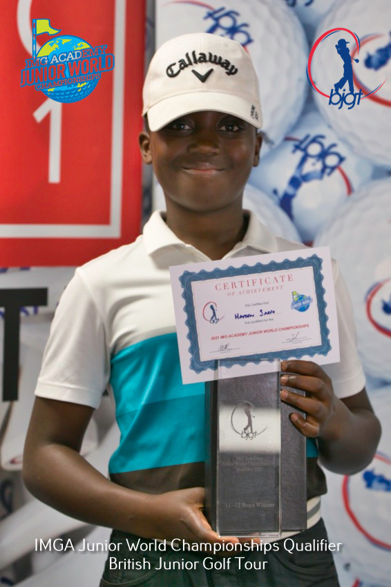 King's Hawford Hayden Sarfo Golf World Championships