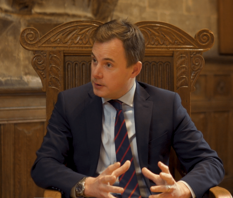 Gareth Doodes on bursaries