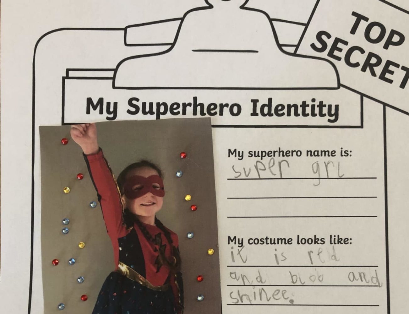 superhero identity