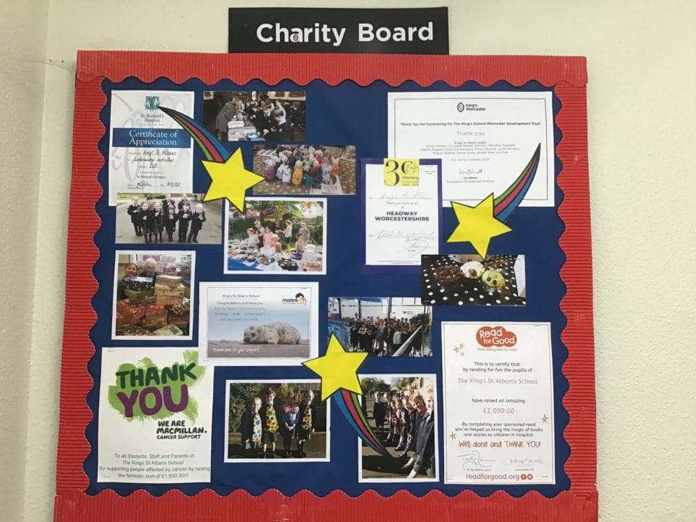KSA Charity board