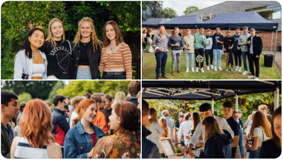 New OV BBQ photo collage of some guests