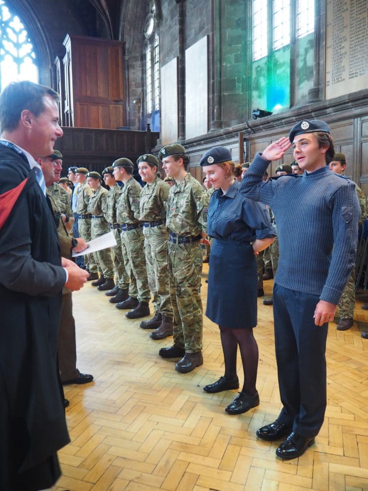 King's CCF Promotion Parade