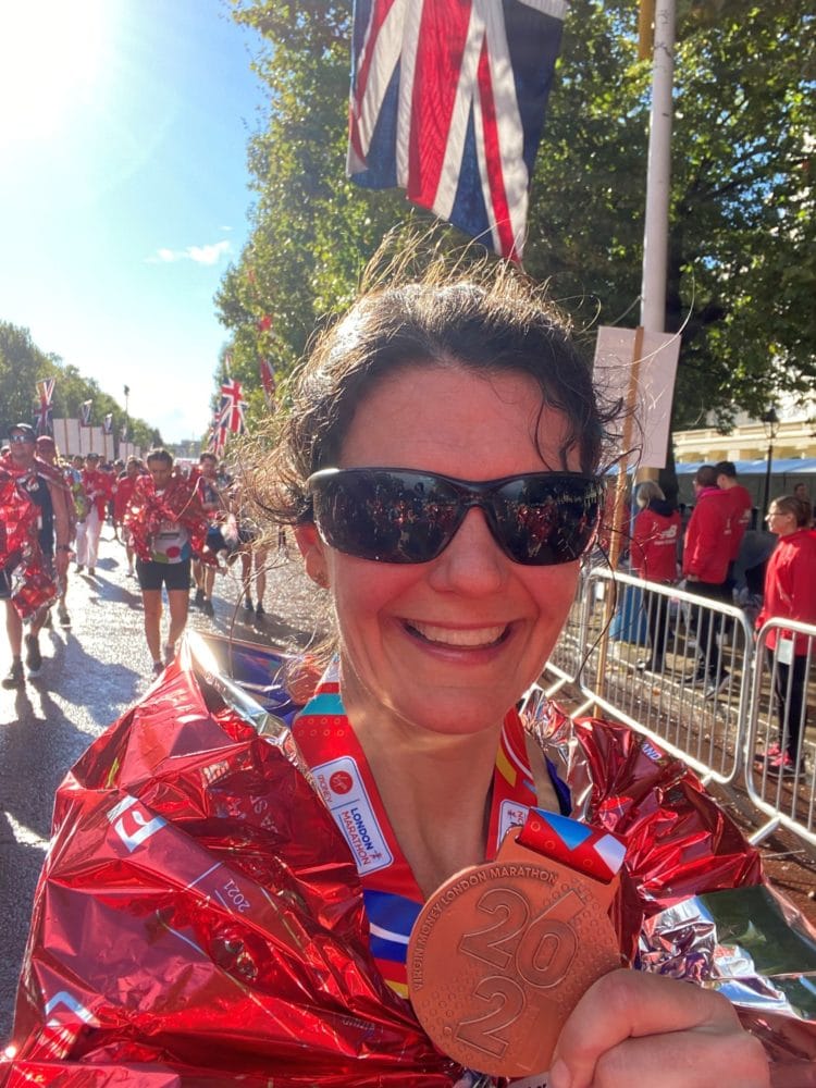 OVs' Virgin London Marathon Sarah Wheatsone