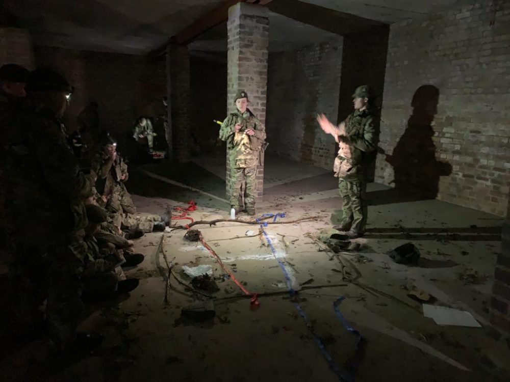 Pupils immerse themselves in CCF field training 5