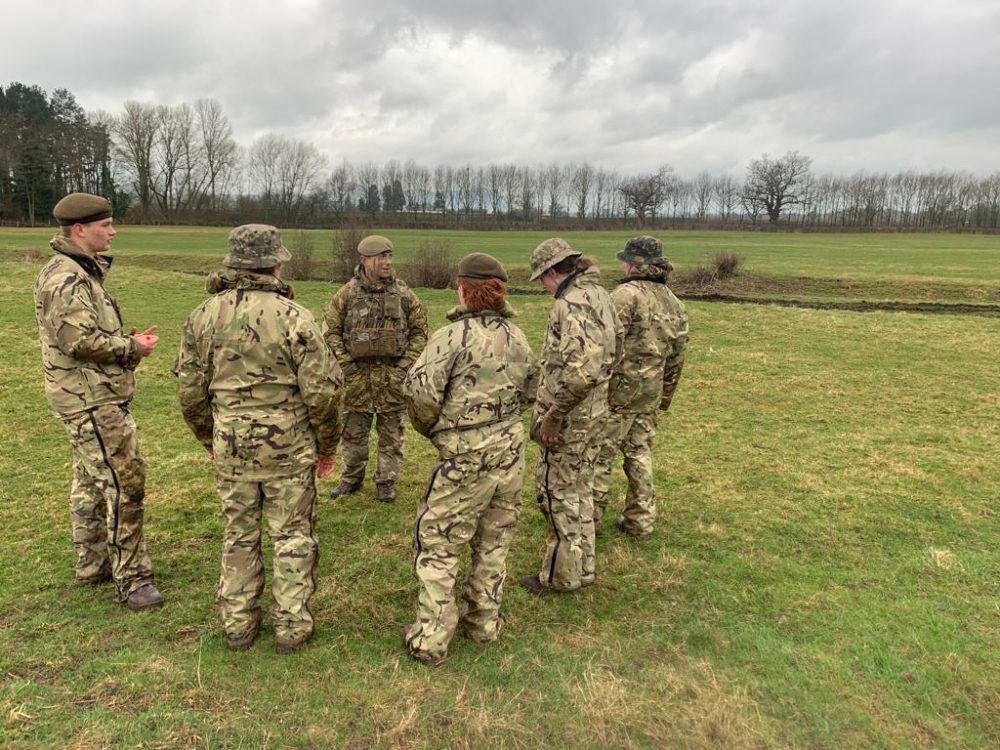 Pupils immerse themselves in CCF training 6