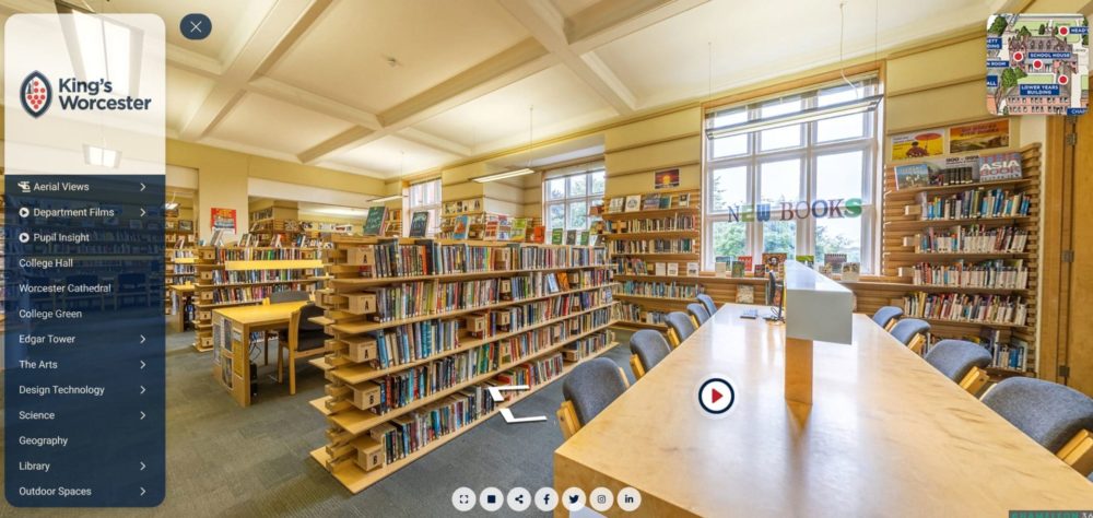 The King's Library 360 Tour