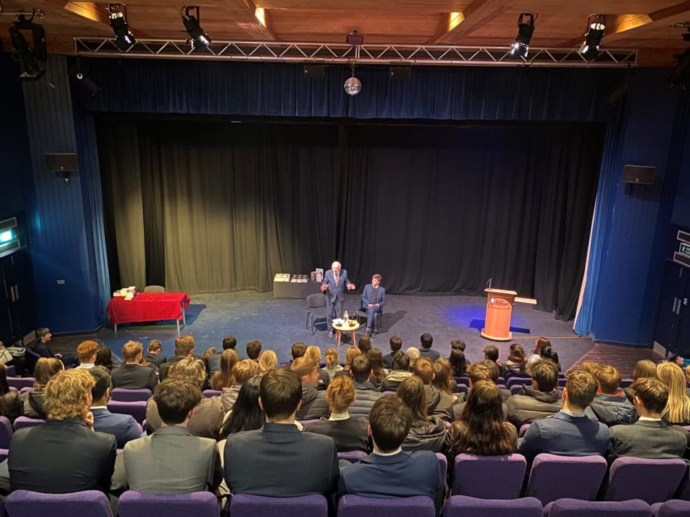 Sir Vince Cable visits King’s School Worcester 2