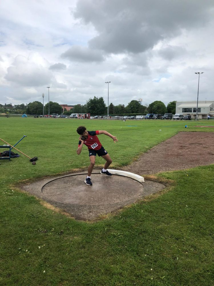 King's Athletes compete at the Hereford and Worcestershire Combined Events Championship! 2