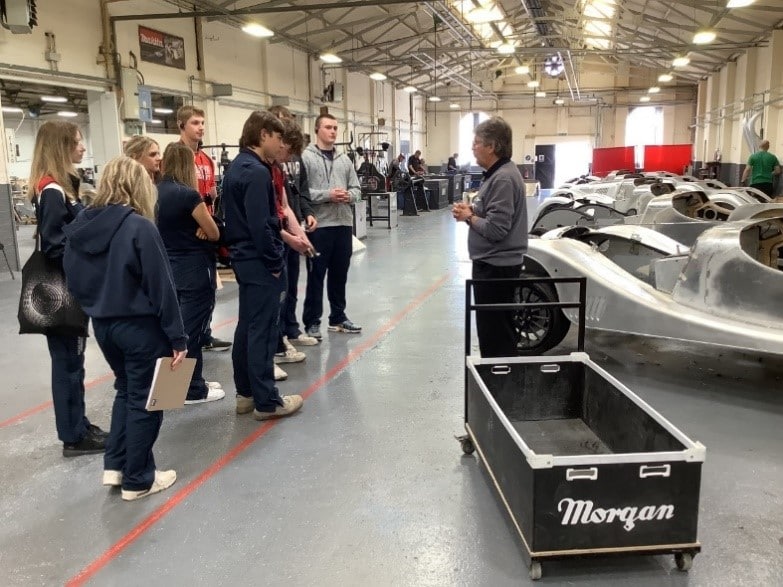 Lower Sixth Business Trip to Morgan Car Factory