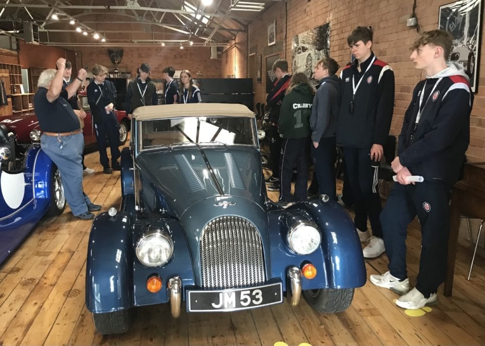 Lower Sixth Business Trip to Morgan Car Factory