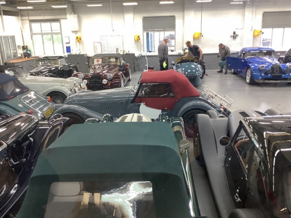 Lower Sixth Business Trip to Morgan Car Factory