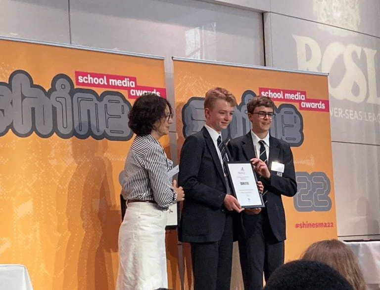 The King's Speech attend Shine Media Awards 2022