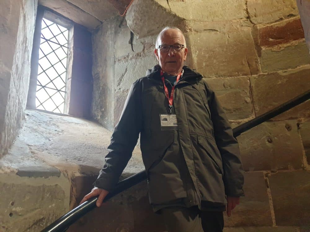 OV Roger Tringham Edgar Tower stairs
