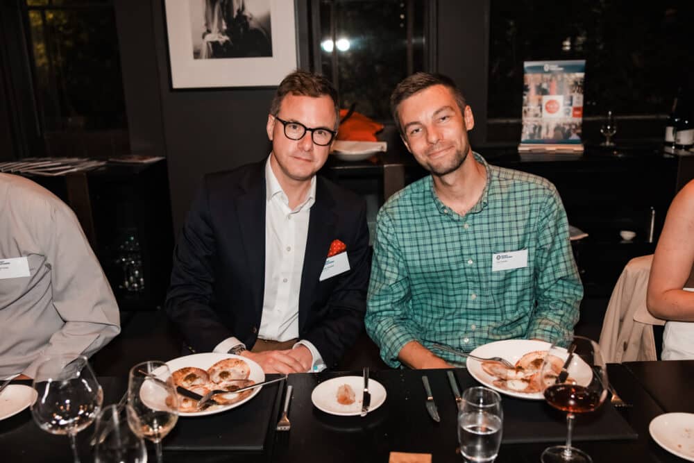 OV reunion Sydney Gareth Doodes and Joe Fowles