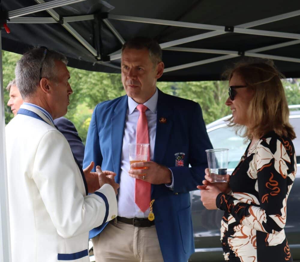 Henley Regatta Jim Chalmers, Peter Beaudro, Katie beever