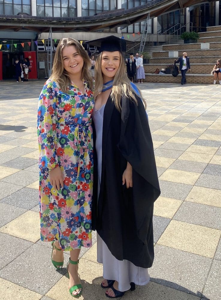 OV Graduations Ellie Deehan and Sophie Mitchell