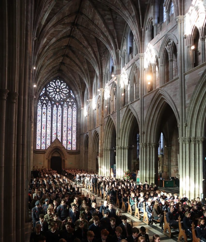 King's Remembrance Day 2023 Worcester Cathedral