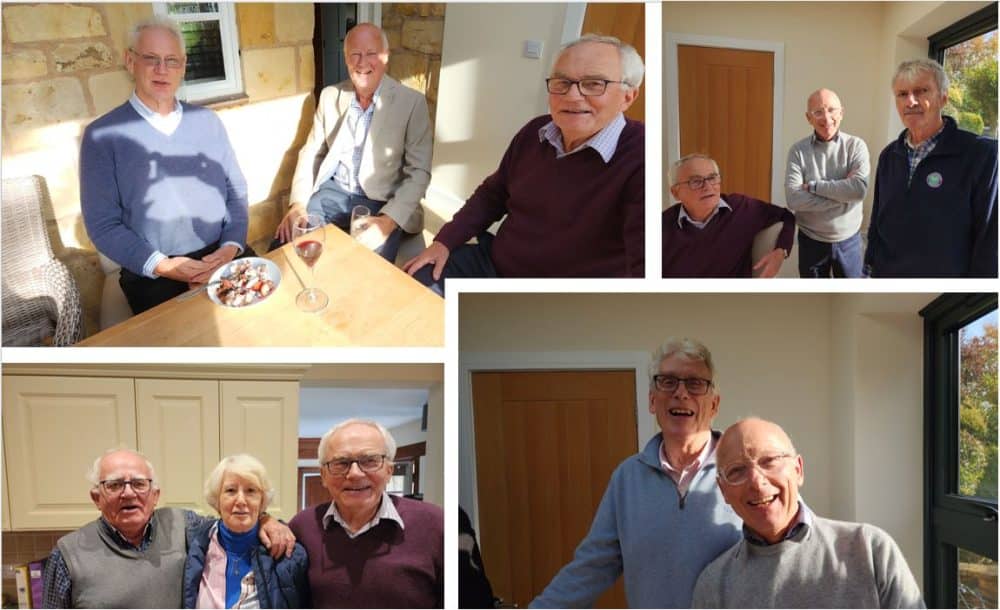 OV reunion Broadway photo montage