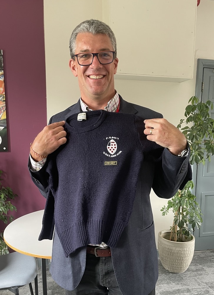 OV Jim Fawcett and KSA jumper