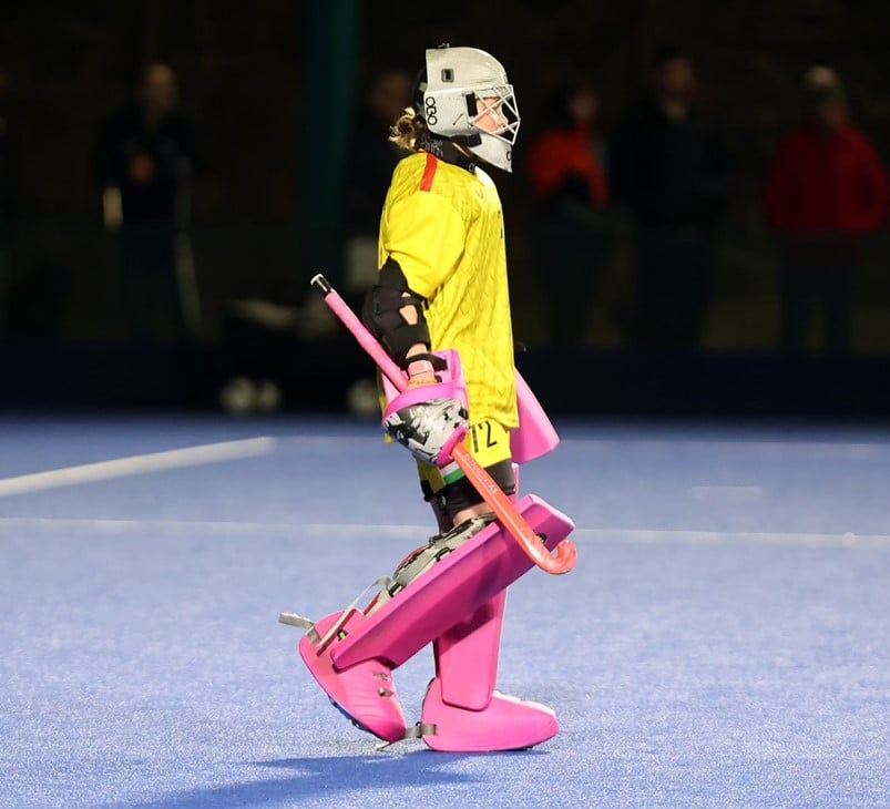 OV Amy Hughes goalie