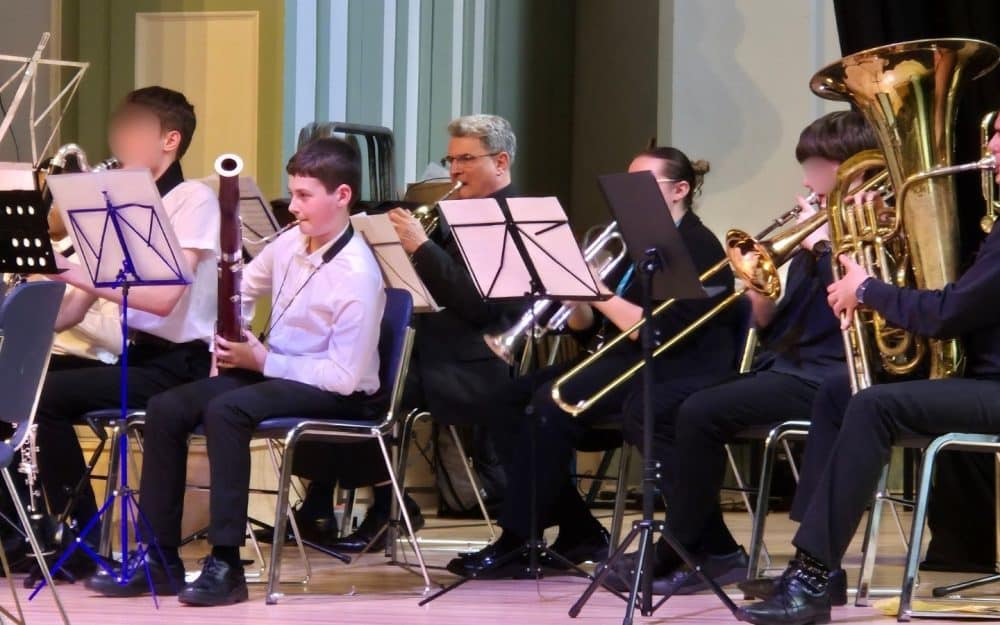 Austin R Plays Bassoon with WYCO