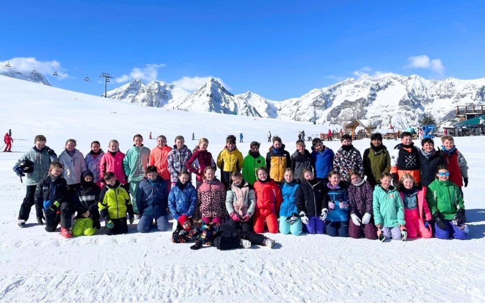 King's children enjoy Junior Ski Trip
