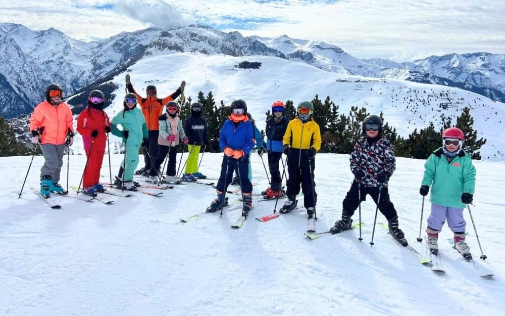 King's children enjoy Junior Ski Trip