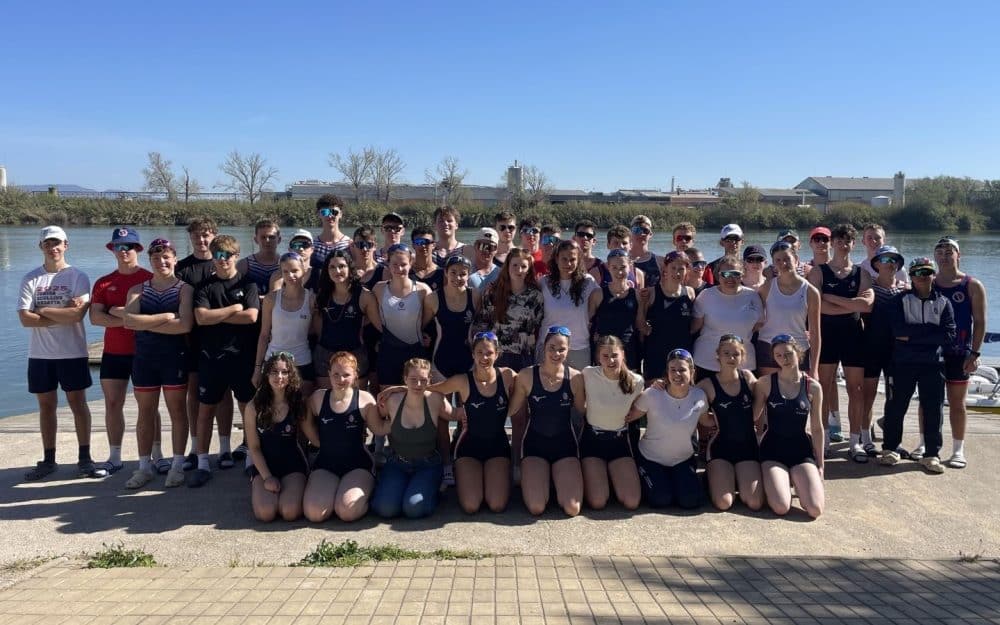 King's pupils enjoy Easter rowing camp