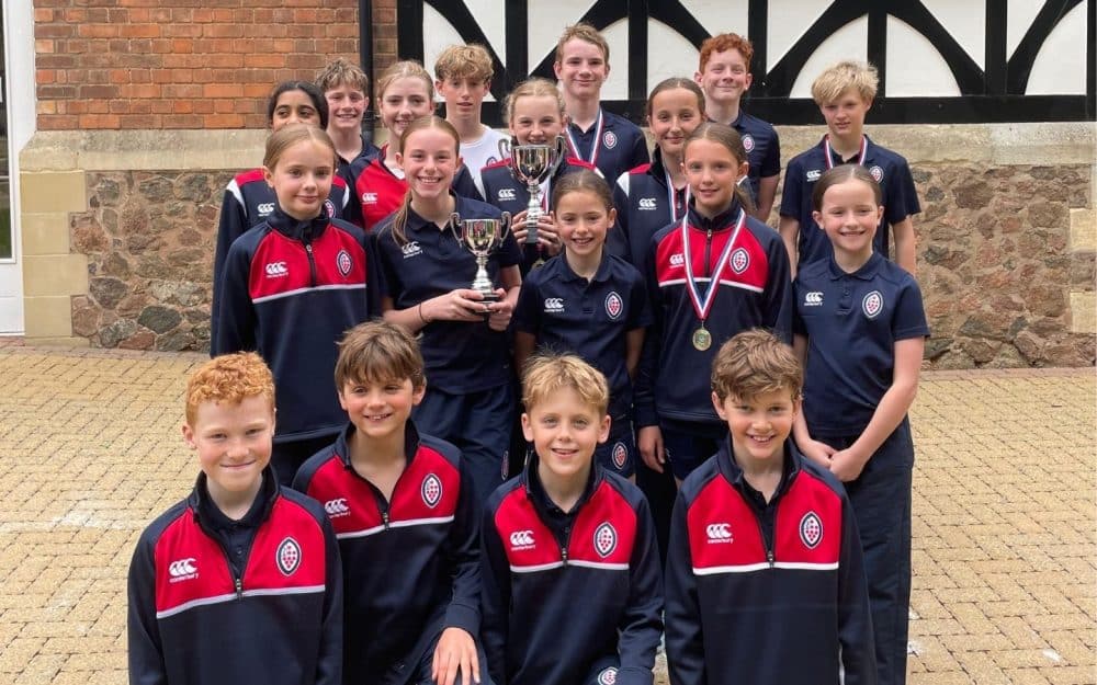 King's pupils take part in annual aquathlon