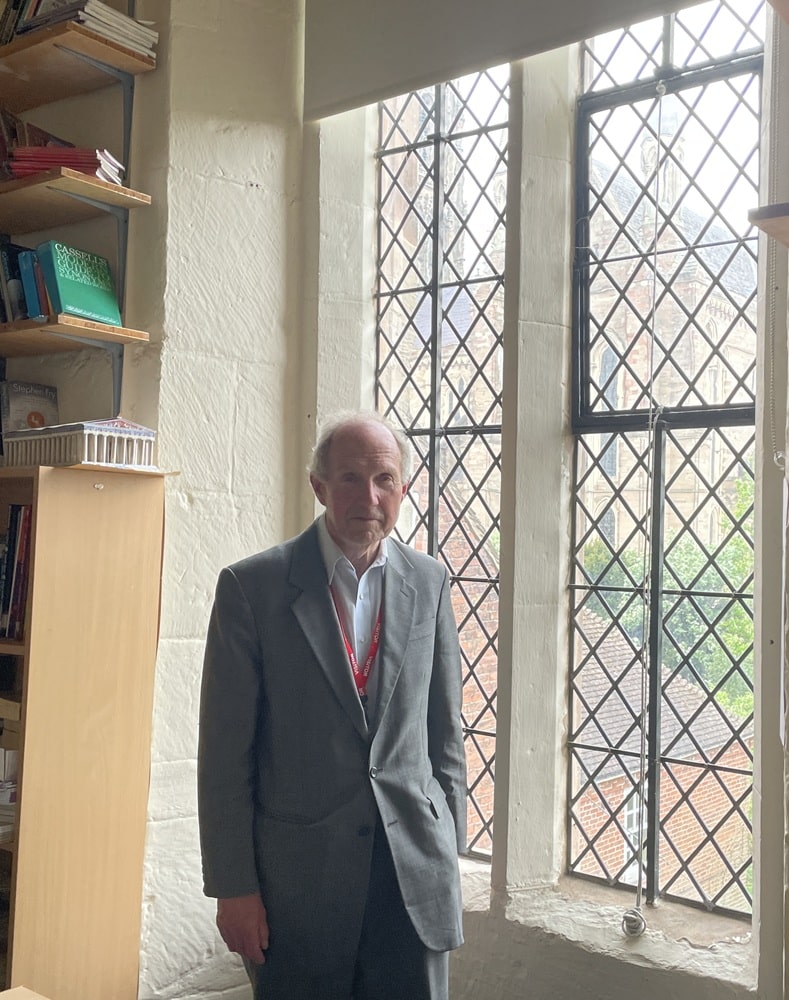 OV Simon Webb in Edgar Tower