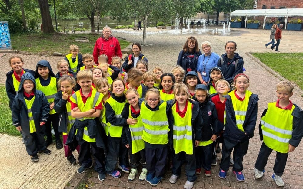 Year 2 trip in Worcester