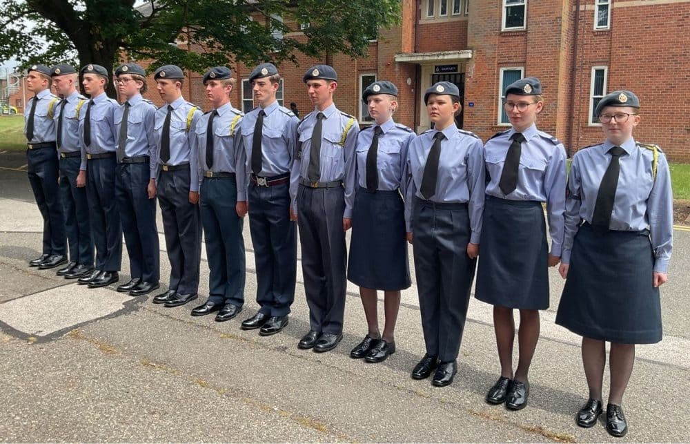King’s RAF Cadets Named Amongst Best in UK