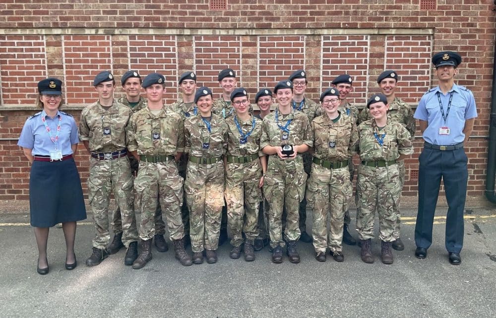 King’s RAF Cadets Named Amongst Best in UK