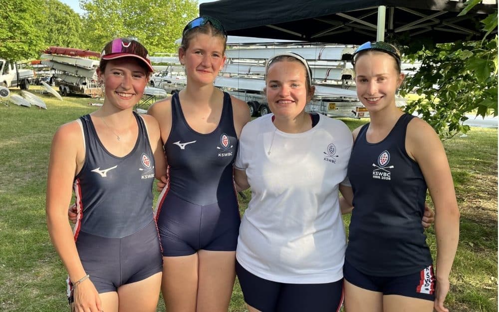 King's Rowers at Dorney Lake