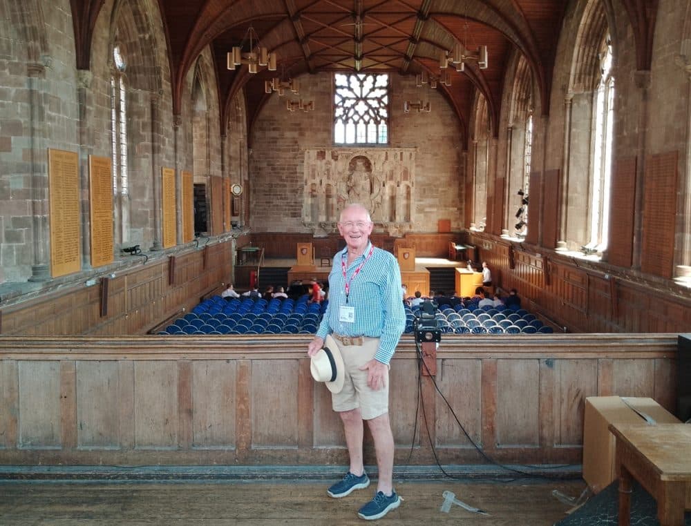 OV John Pickup in College Hall