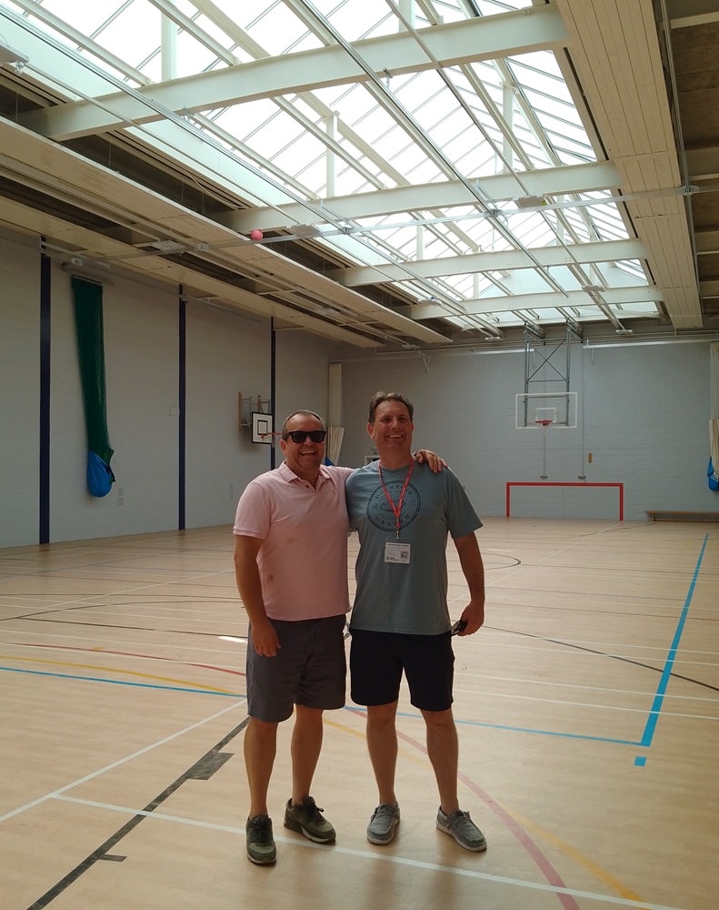Andy Jenks and Rupert Thomas KSA hall