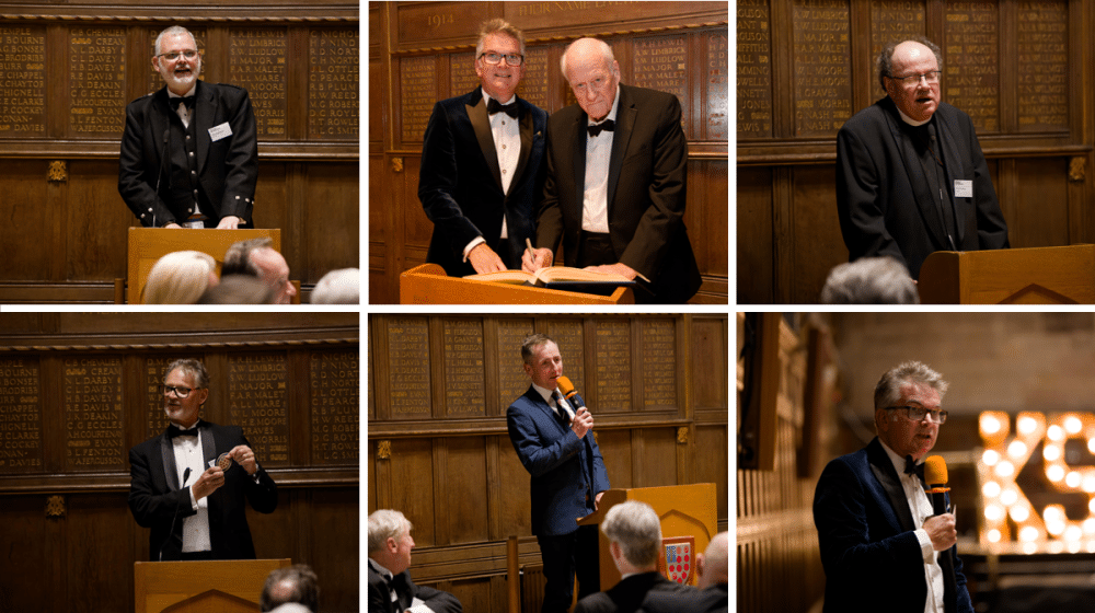 OV Dinner photo montage speakers