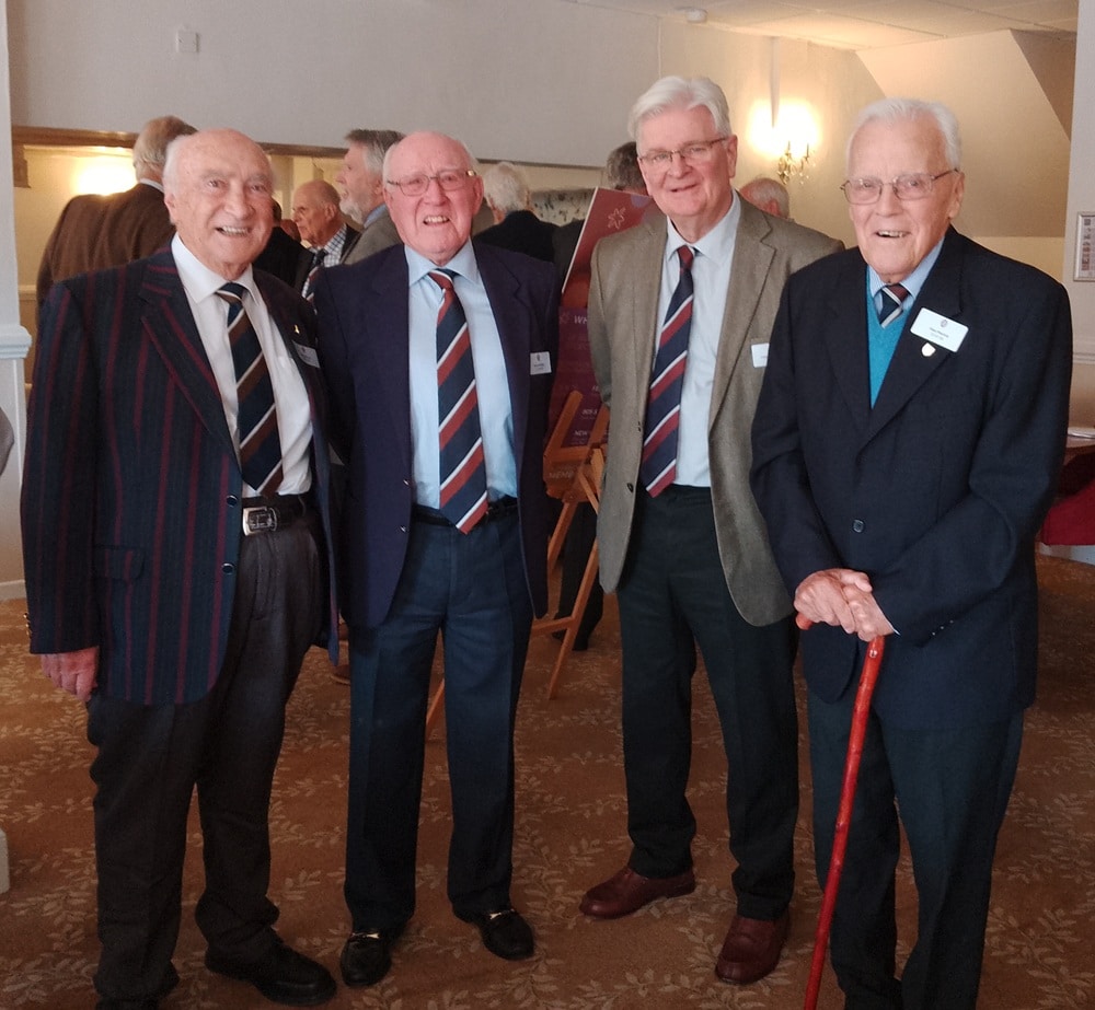 OV David Head, Derek Sheffer, Galen Bartholomew, Alec Mackie School House Lunch 2026